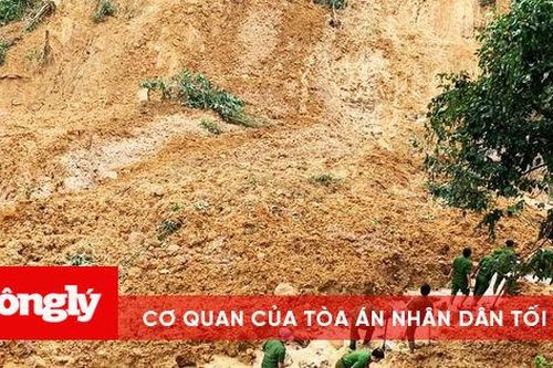 Tìm thấy thi thể nạn nhân trong vụ sạt lở ở Quảng Nam