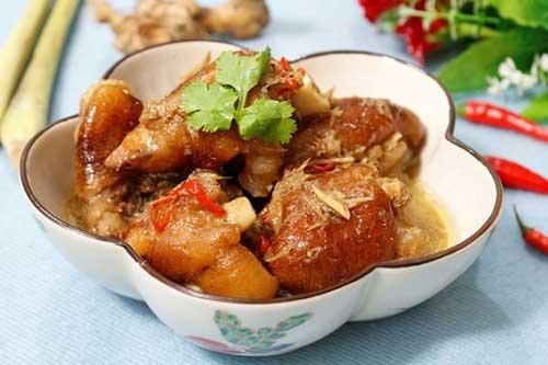 Cách làm món chân giò giả cầy mềm ngon chuẩn vị miền Bắc