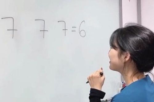 Bài toán tiểu học với phép tính ' 7...7...7=6' khiến tất cả y bác sĩ 'bó tay'