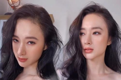 Không thể rời mắt trước nhan sắc thật của Angela Phương Trinh trong clip hậu trường