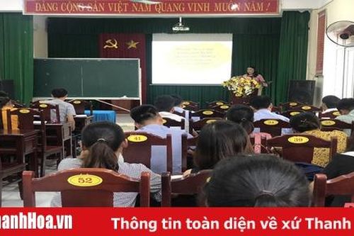 Nâng cao chất lượng đào tạo, bồi dưỡng lý luận chính trị cho cán bộ, đảng viên tại huyện Đông Sơn