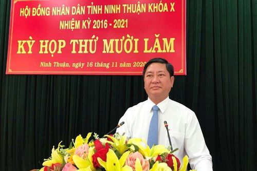 Ông Trần Quốc Nam được bầu giữ chức Chủ tịch UBND tỉnh Ninh Thuận