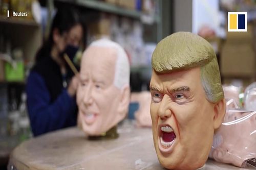 Mặt nạ ông Donald Trump 'ế' khách tại Nhật Bản