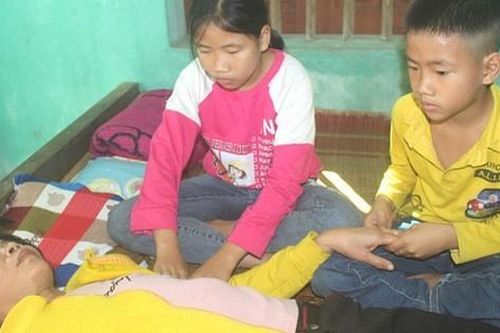 Cuộc đời bất hạnh và câu nói ám ảnh của người phụ nữ nghèo mắc bệnh u não ở Hải Dương