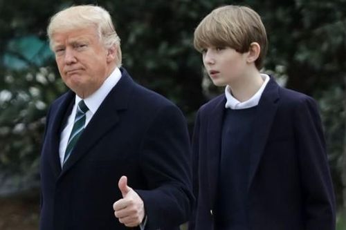 Ai cũng bảo Barron - 'giai út' của Tổng thống Trump - là 'mini Donald Trump', tại sao vậy?