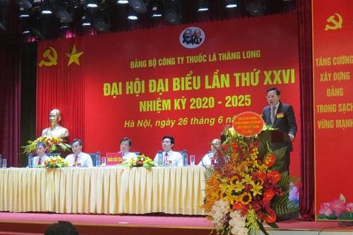 Công ty Thuốc lá Thăng Long duy trì, phát triển sản xuất, ổn định đời sống, việc làm của người lao động