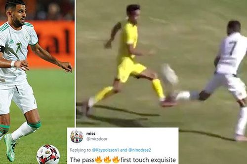 Riyad Mahrez lập siêu phẩm solo, fan Algeria và Man City phát cuồng