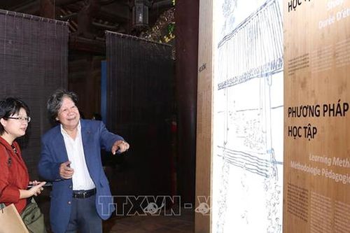 Hà Nội: Khai mạc trưng bày 'Chu Văn An - Thượng tường Sơn Đẩu'
