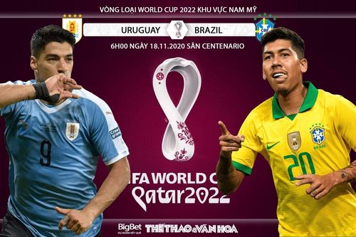 Soi kèo nhà cái Uruguay vs Brazil. Vòng loại World Cup khu vực Nam Mỹ