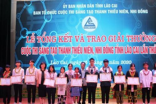 Tranh tài Sáng tạo thanh thiếu niên, nhi đồng lần thứ 15 tỉnh Lào Cai