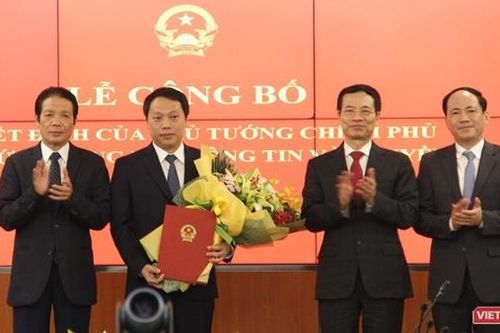 Ông Nguyễn Huy Dũng giữ chức Thứ trưởng Bộ Thông tin và Truyền thông