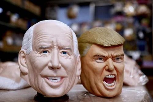 Mặt nạ ông Biden đắt khách, mặt nạ TT Trump 'thất sủng'