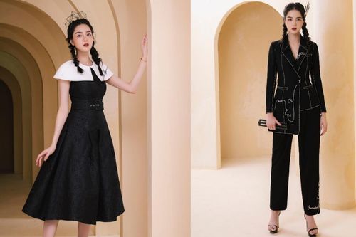 Á hậu Hoàng Anh gợi ý mặc đẹp cả tuần với những thiết kế thanh lịch