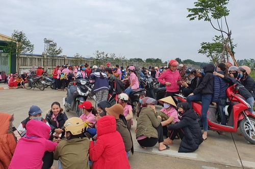 Hàng trăm công nhân công ty may bất ngờ bị cho nghỉ việc