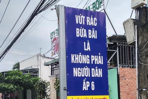 Tấm biển cấm vứt rác bừa bãi 'vừa gắt, vừa dễ thương' khiến cộng đồng mạng 'cười ngất'