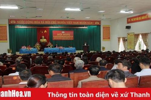 Tổ đại biểu HĐND tỉnh tiếp xúc cử tri huyện Hà Trung