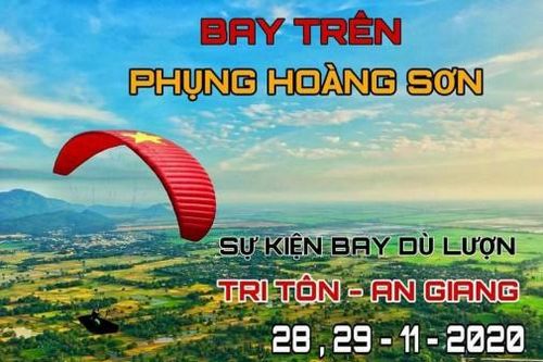 Sẽ biểu diễn dù lượn trên Phụng Hoàng Sơn vào cuối tháng 11