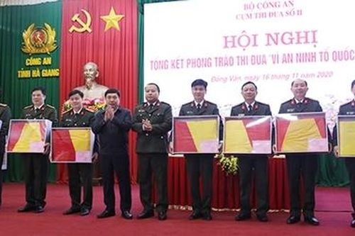 Cụm thi đua số 2 Bộ Công an tổng kết phong trào thi đua 'Vì an ninh Tổ quốc' năm 2020