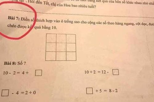 Bài toán học sinh giỏi lớp 1 khiến các 'cao nhân' trên mạng tranh cãi kịch liệt, có người vận dụng cả kiến thức cấp 3 mà vẫn cứ hoang mang