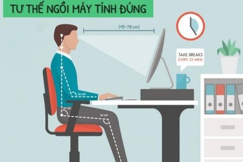 Cách giảm đau vai do dùng máy tính