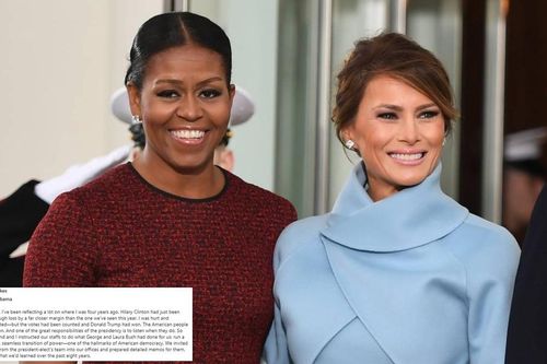 Bài học cuộc sống mà cư dân mạng chỉ ra trong 'tâm thư' bà Michelle Obama gửi ông Trump