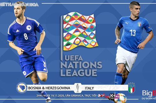 Soi kèo nhà cái Bosnia vs Italy. Vòng bảng UEFA Nations League