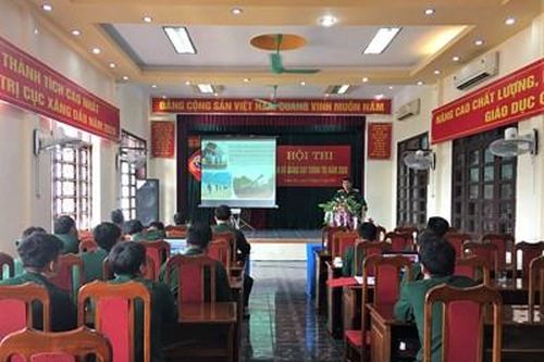 Khai mạc Hội thi cán bộ giảng dạy chính trị năm 2020