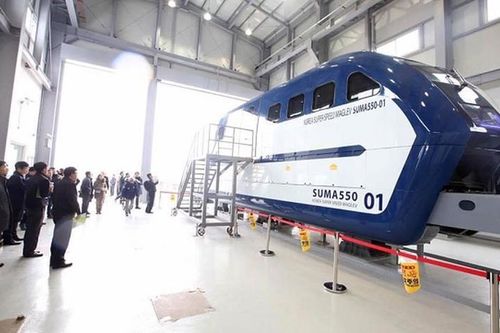 Hàn Quốc ra mắt nguyên mẫu tàu Hyper-Tube 'khủng', tốc độ 1.000km/h