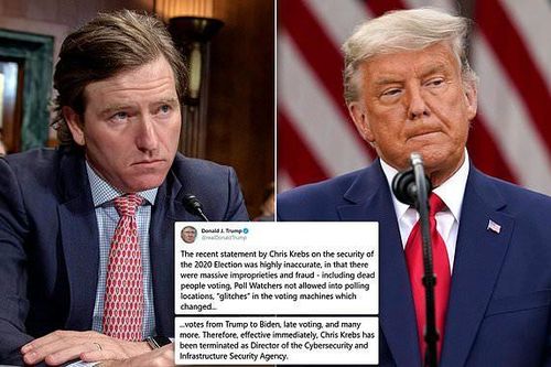 Nói 'bầu cử 2020 an toàn nhất lịch sử', quan chức an ninh bị ông Trump sa thải