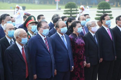 Lãnh đạo Đảng, Nhà nước vào Lăng viếng Chủ tịch Hồ Chí Minh