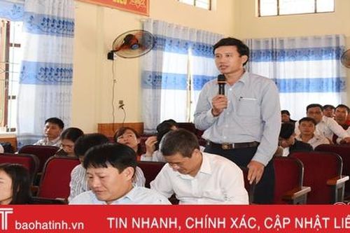 Cử tri Lộc Hà, Cẩm Xuyên kiến nghị chính sách phát triển nông nghiệp, thu hút đầu tư