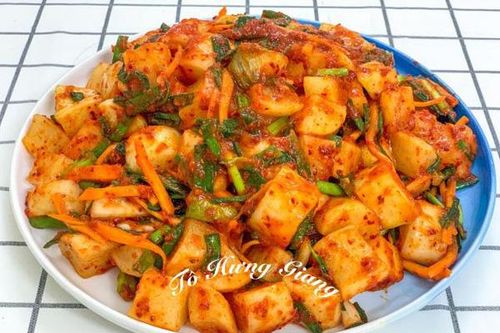 Cách làm kim chi su hào tuyệt ngon, giòn tan
