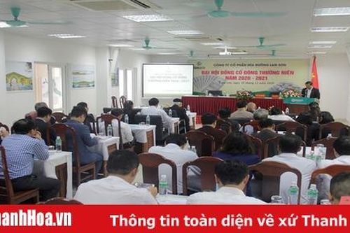 Công ty CP Mía đường Lam Sơn tổ chức Đại hội đồng cổ đông thường niên