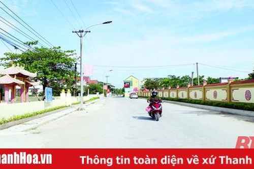 Xây dựng xã nông thôn mới nâng cao ở huyện Quảng Xương: Những kết quả khả quan
