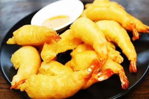 Tôm chiên bột giòn cực hấp dẫn