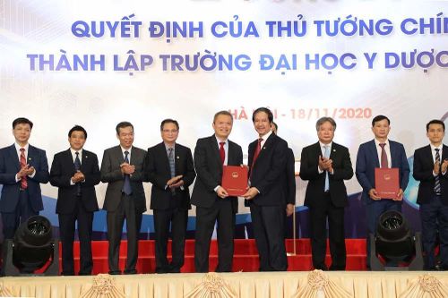 Thành lập Đại học Y Dược - Đại học Quốc gia Hà Nội
