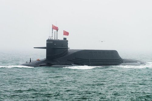 Tàu ngầm hạt nhân Type 094B của Trung Quốc xuất hiện trên biển
