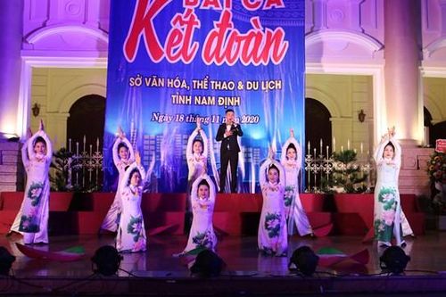 Nam Định: Chương trình nghệ thuật 'Bài ca kết đoàn'