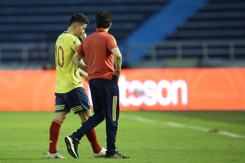 James Rodriguez ẩu đả với đồng đội ở tuyển Colombia