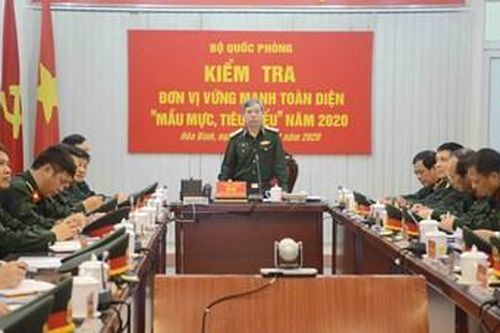 Đoàn công tác Tổng cục Chính trị thăm và kiểm tra các đơn vị