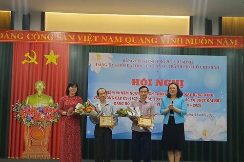Đảng ủy Khối ĐH-CĐ TPHCM kỷ niệm 90 năm ngày truyền thống các ban xây dựng Đảng