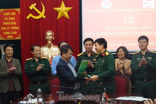 Nhân rộng các mô hình của thanh niên Quân đội và thanh thiếu niên, nhi đồng