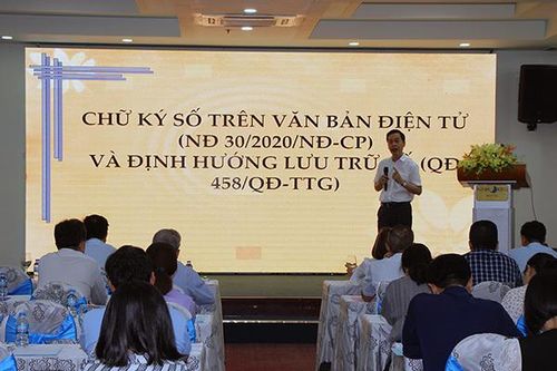 Đẩy mạnh sử dụng chữ ký số trong cơ quan nhà nước, doanh nghiệp