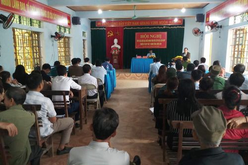 Đại biểu HĐND tỉnh tiếp xúc cử tri tại Nghĩa Đàn và Quỳ Hợp