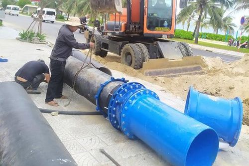 Đà Nẵng: Triển khai 5 tuyến ống cấp nước lớn bổ sung lưu lượng nước sạch