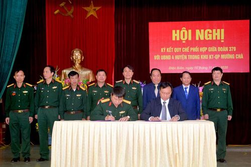 Phối hợp thực hiện nhiệm vụ trong khu KT - QP Mường Chà