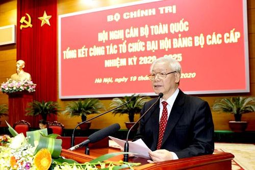 Thành công của đại hội Đảng bộ các cấp nhiệm kỳ 2020-2025 là tiền đề rất quan trọng góp phần vào thành công Đại hội XIII của Đảng