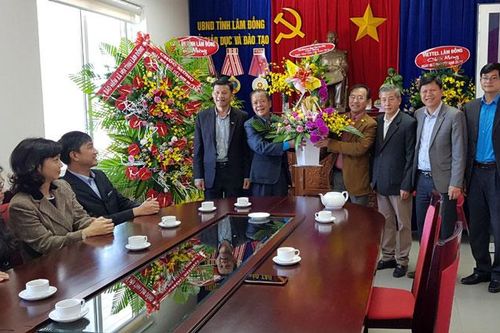 Thăm, chúc mừng Sở Giáo dục – Đào tạo nhân kỷ niệm ngày Nhà giáo Việt Nam 20/11