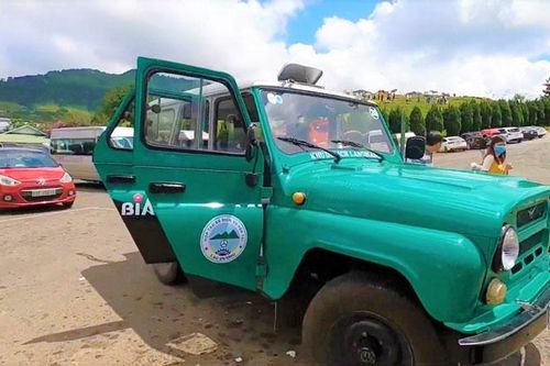 Tạm đình chỉ hoạt động 54 xe U-oát chở khách trên núi LangBiang