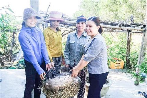 Hỗ trợ sinh kế giúp phụ nữ vượt khó sau lũ